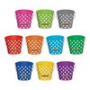 Teacher Created Resources Polka Dots Buckets Accents, 30 Pieces, PK3 TCR5631